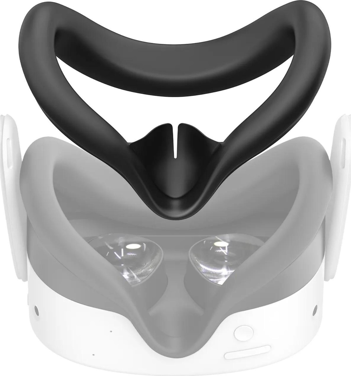 Vortex Virtual Reality Silikonowa ochronka na twarz do Meta Quest 3S | Czarna