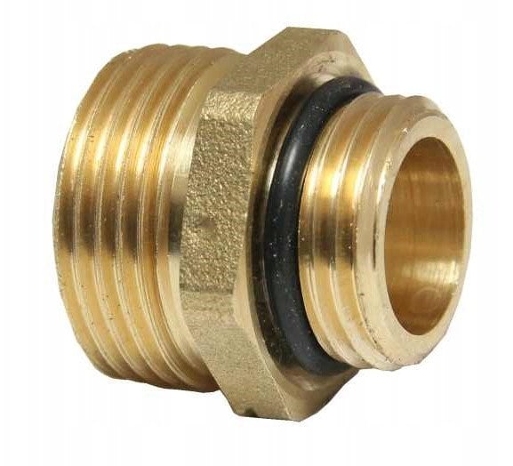 NYPEL MOSIADZ RED. ROZDZIELACZA 3/4x1/2 ORING