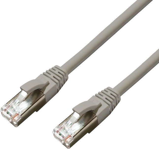 MicroConnect CAT6A S/FTP 5m Grey LSZH
