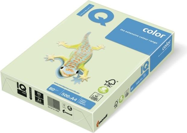 IQ Color Papier ksero IQ Color A4 160g pistacjowy 250 arkuszy