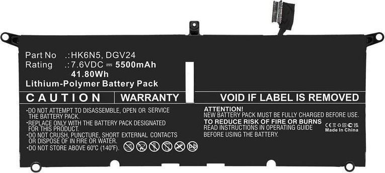Pamięć do laptopa CoreParts Laptop Battery for Dell