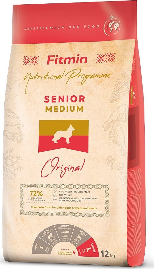 Fitmin Original Medium Senior 12 kg