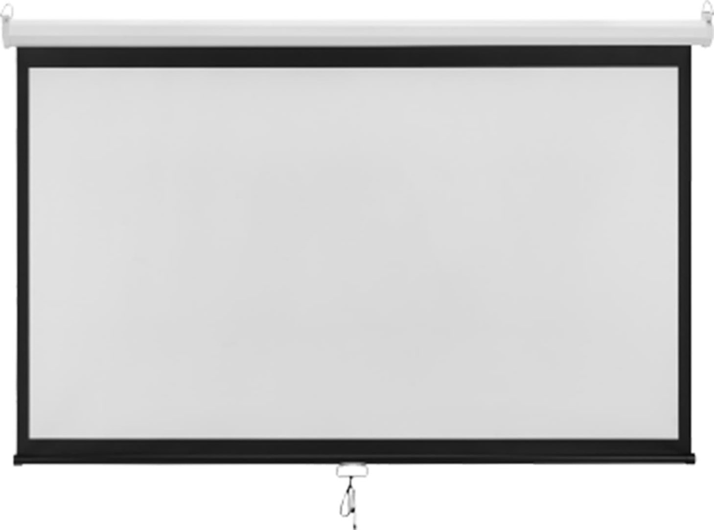 Ekran do projektora Spacetronik Ekran projekcyjny zwijany ręcznie 100" 16:9
