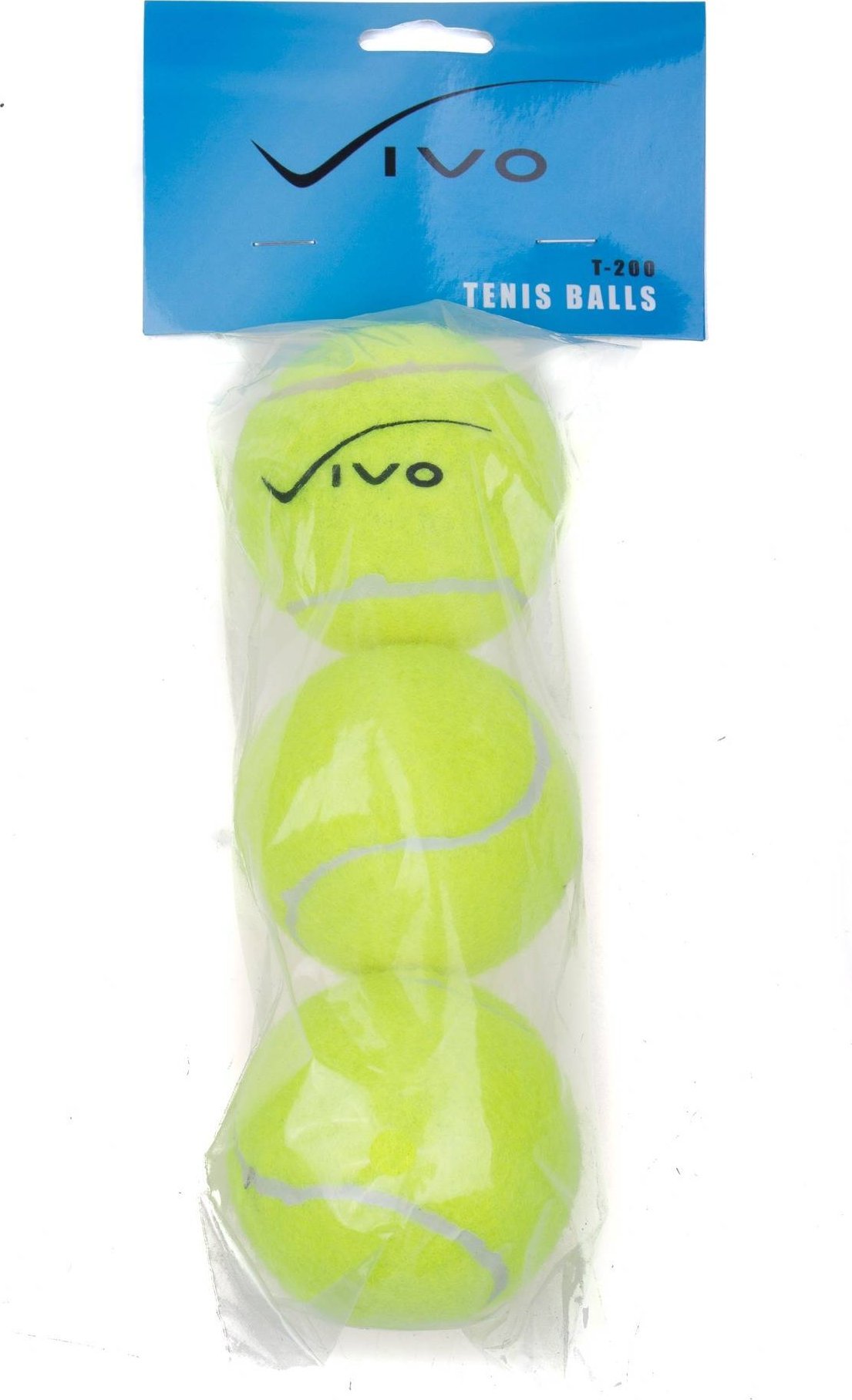 Vivo Piłki tenis ziemny Vivo 3szt T-200 Uniwersalny
