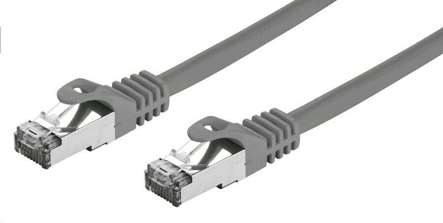C-Tech C-TECH kabel patchcord Cat7, S/FTP, šedý, 3m
