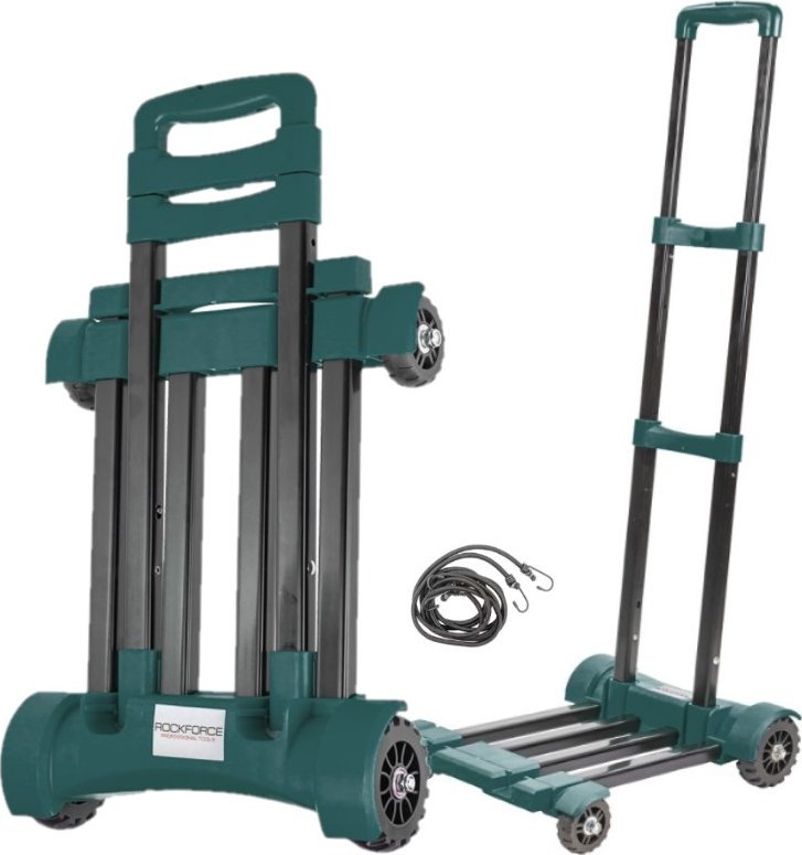Rockforce Składany wózek transportowy (ładowność: 50kg)