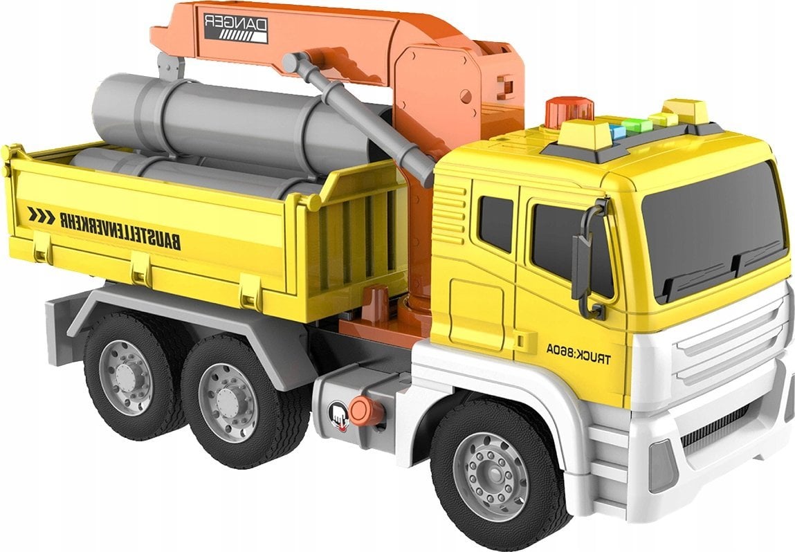 Trifox *****Auto budowlane z dźwiękiem A-0043 58519