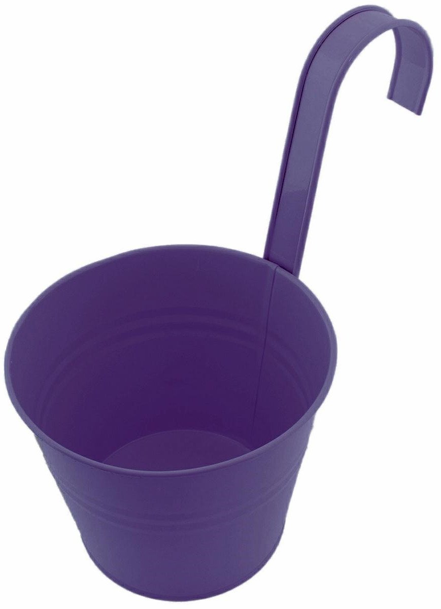 AG691L Doniczka balkonowa 16cm fioletowa