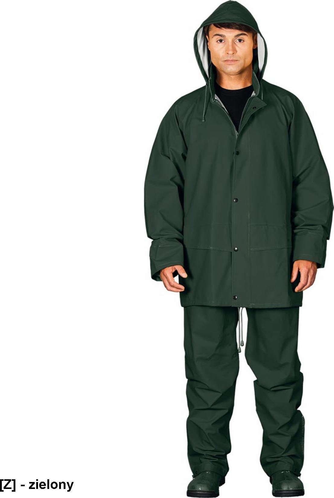 R.E.I.S. KPLPU - komplet przeciwdeszczowy - zielony 6XL