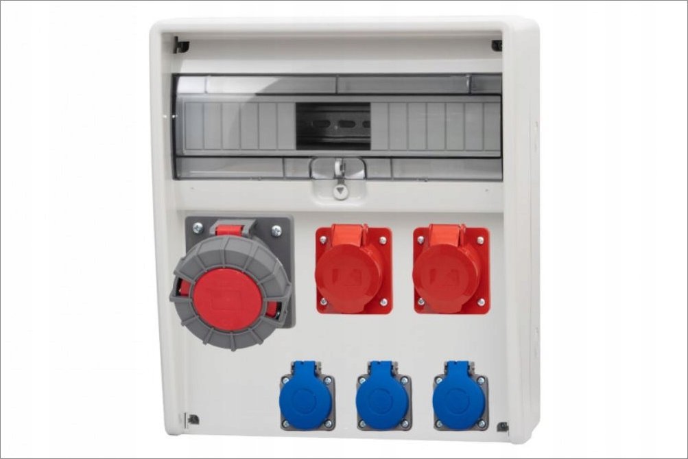 F-Elektro Rozdzielnica 17M ULISSE 16A/5P, 32A/5P, 63A/5P, 3x230V IP65