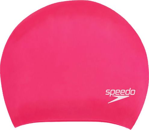 Speedo CZEPEK PŁYWACKI 806168A064 UNI LONG HAIR CAP AU PINK 806168A064