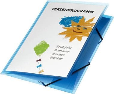 Elba Elba 100201152, Polypropylen (PP), Blå, A4