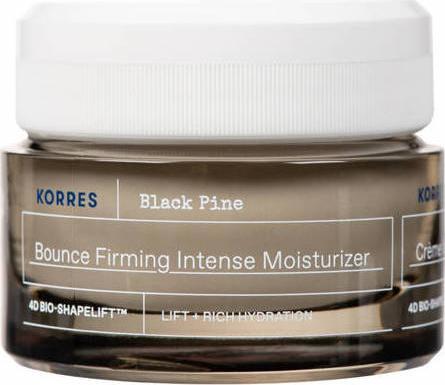 Korres Korres BLACK PINE 4D Bounce Firming Intense Moisturizer UJĘDRNIAJĄCY KREM NA DZIEŃ do cery suchej