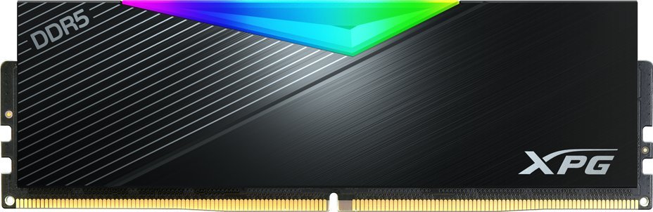 Pamięć ADATA XPG Lancer RGB, DDR5, 16 GB, 6000MHz, CL30 (AX5U6000C3016G-CLARBK)