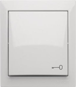 Kontakt-Simon Simon Aquaclick Przycisk zwierny z piktogramem klucza, 10 AX, 250 V biały ACPK1/11
