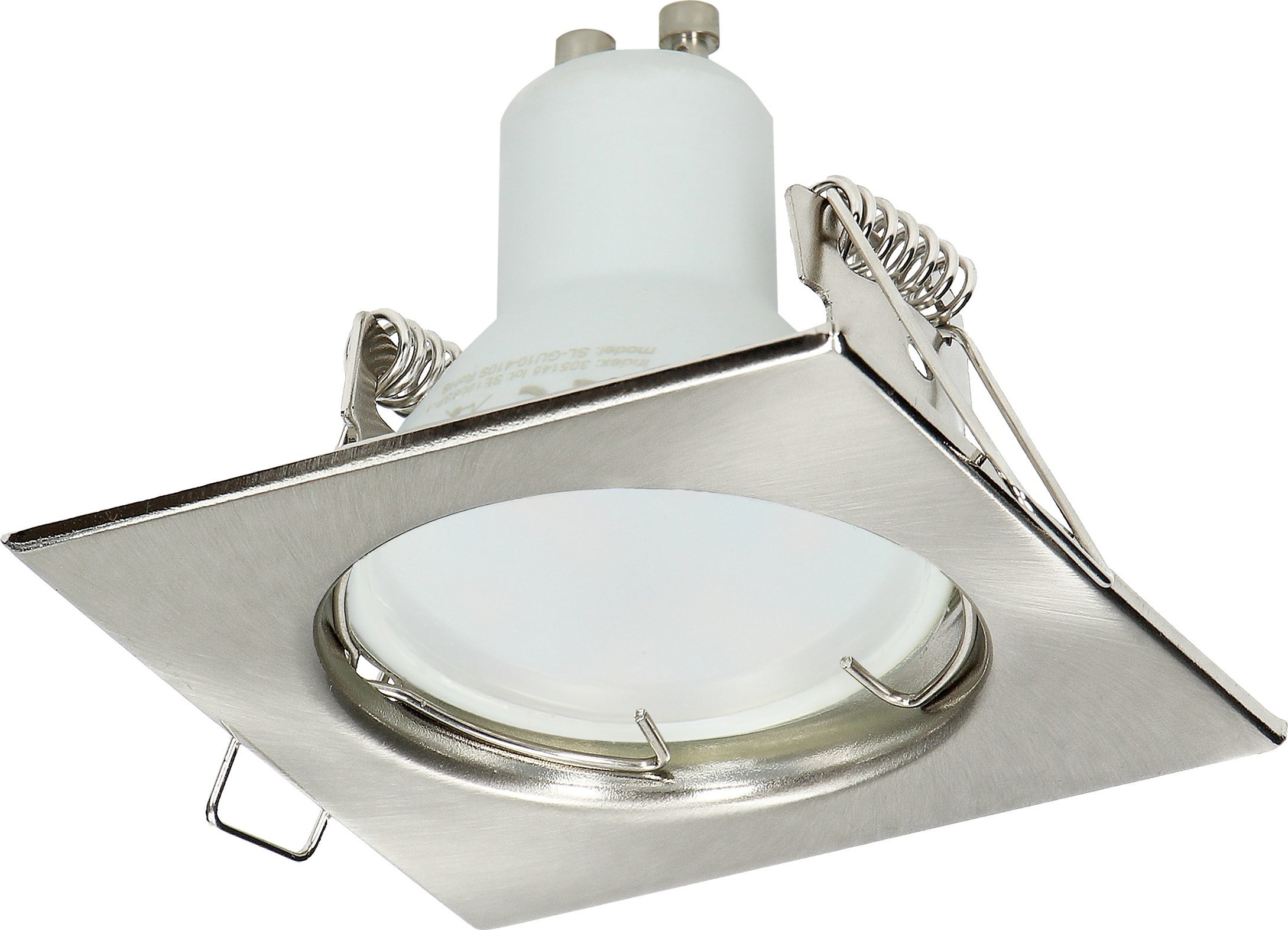 Orno SUTRI SC ramka dekoracyjna oprawy punktowej, MR16/GU10 max 50W, kwadrat, stały, satyna