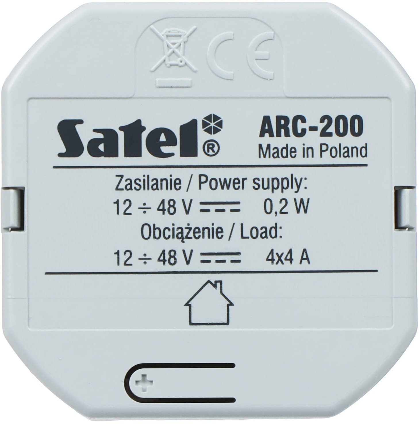 INTELIGENTNY STEROWNIK OŚWIETLENIA LED ARC-200 BE WAVE 12 ... 48 V DC SATEL