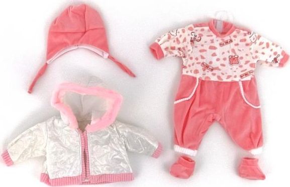 Adar Ubranko dla lalki bobas 45cm kurteczka (482739)