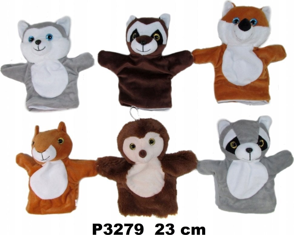 Sun-Day Pacynki P-3279 6rodz 23cm 164551