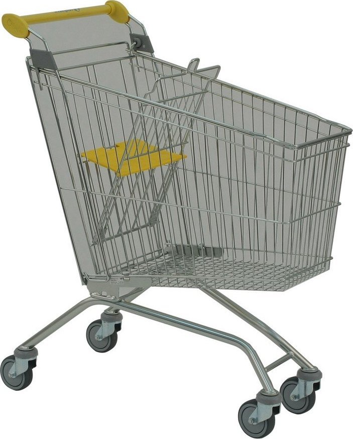 Damnix Wózek sklepowy MEC 101 S z siedziskiem dla dziecka