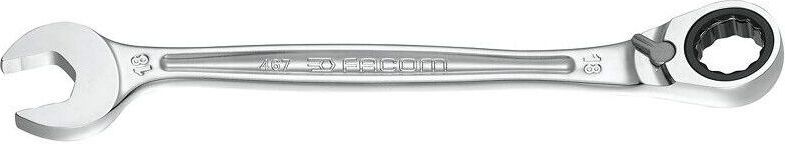 Facom Klucz płasko-oczkowy z grzechotką 7mm (467B.7)