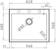 Pyramis Zlew. ISTROS 61x50 1B volcano