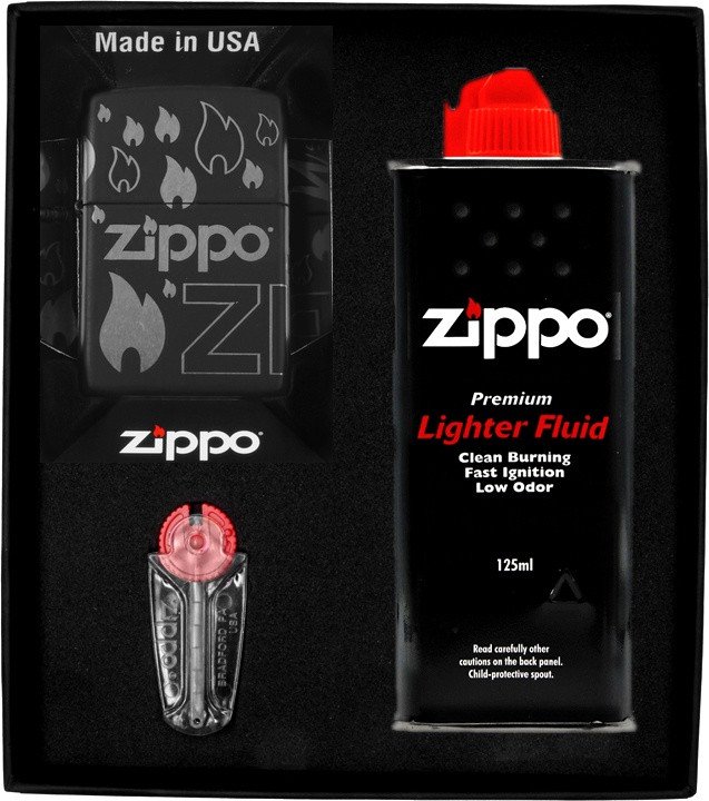 Zestaw ZIPPO Zapalniczka ZIPPO DESIGN 6 Prezentowy No1