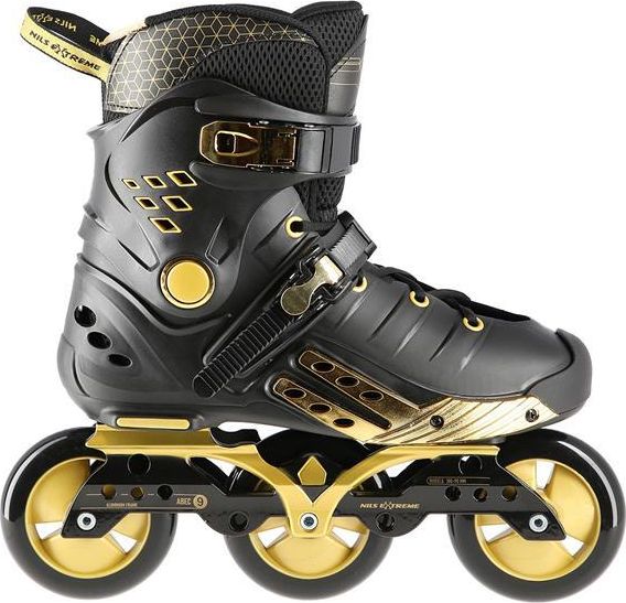 Rolki Nils Extreme NA20006 szybkościowe czarne r. 38