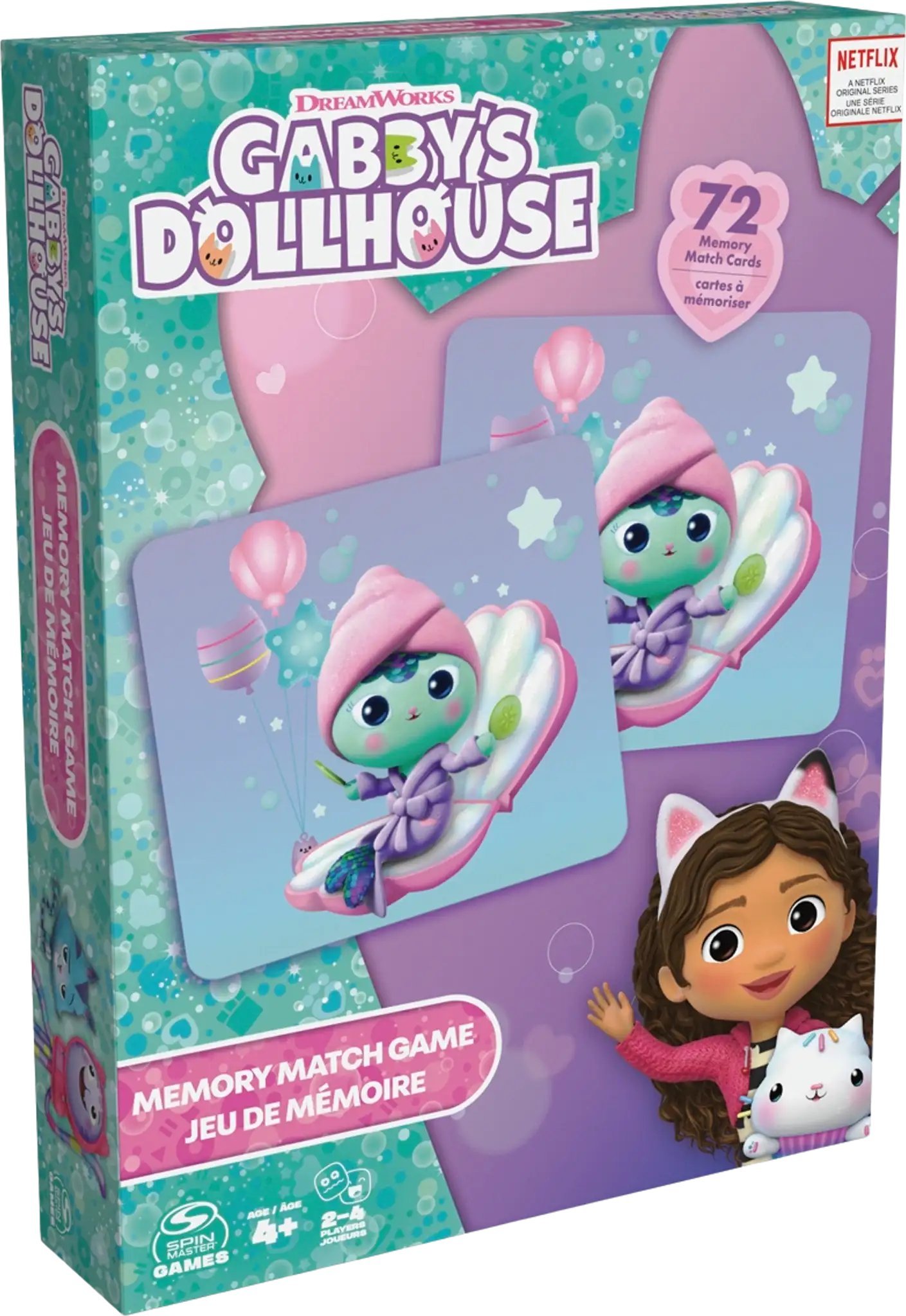 Gabby´s Dollhouse memo w/72 cards