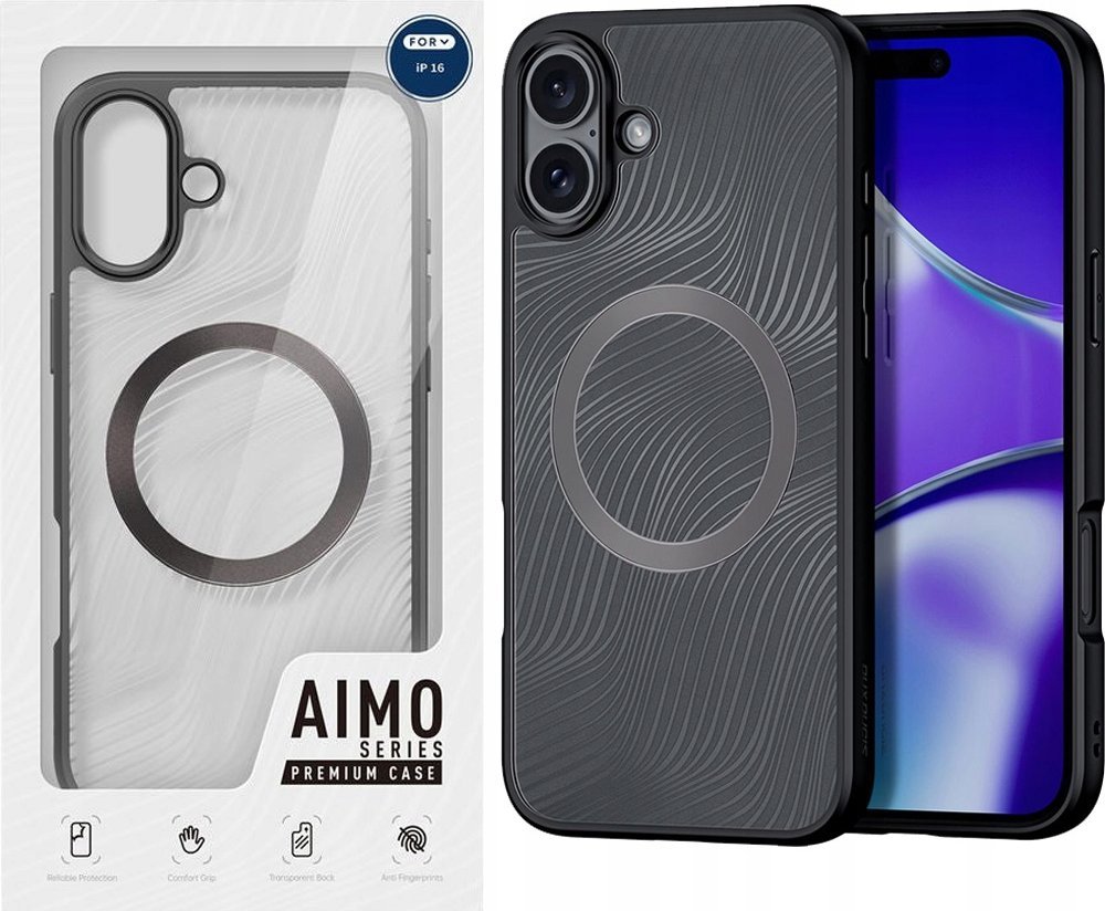 Dux Ducis Etui Dux Ducis Aimo Mag z MagSafe na iPhone 16 Pro - czarne