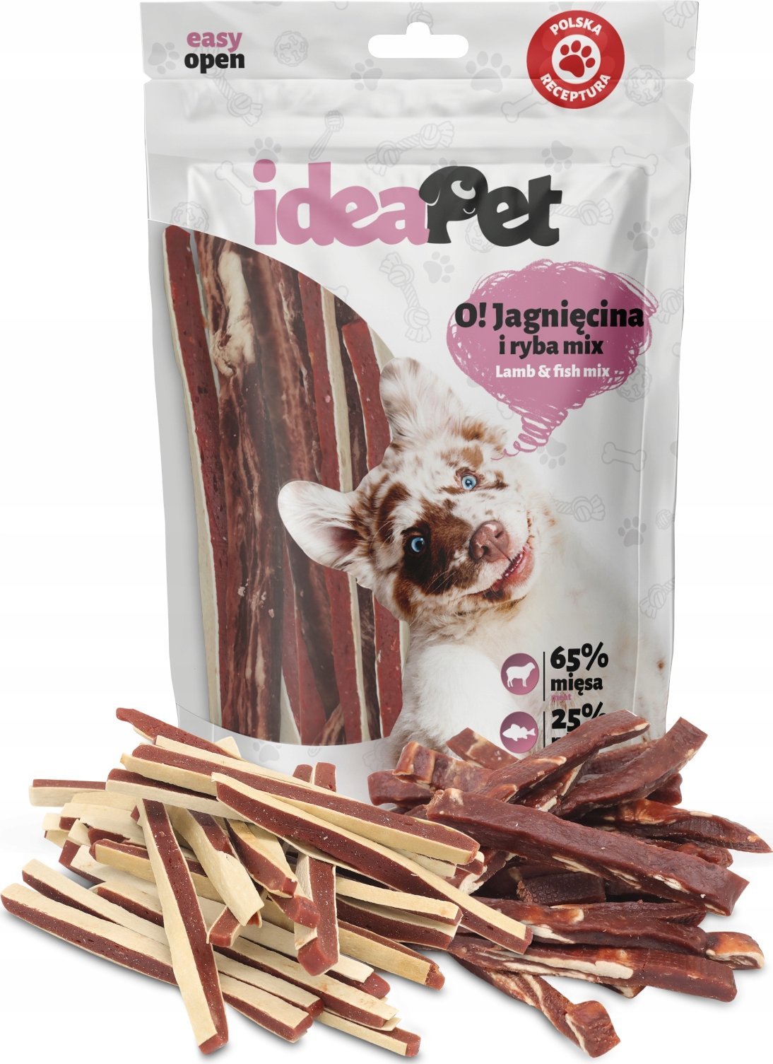 IdeaPet IdeaPet O! Jagnięcina i ryba mix 70g