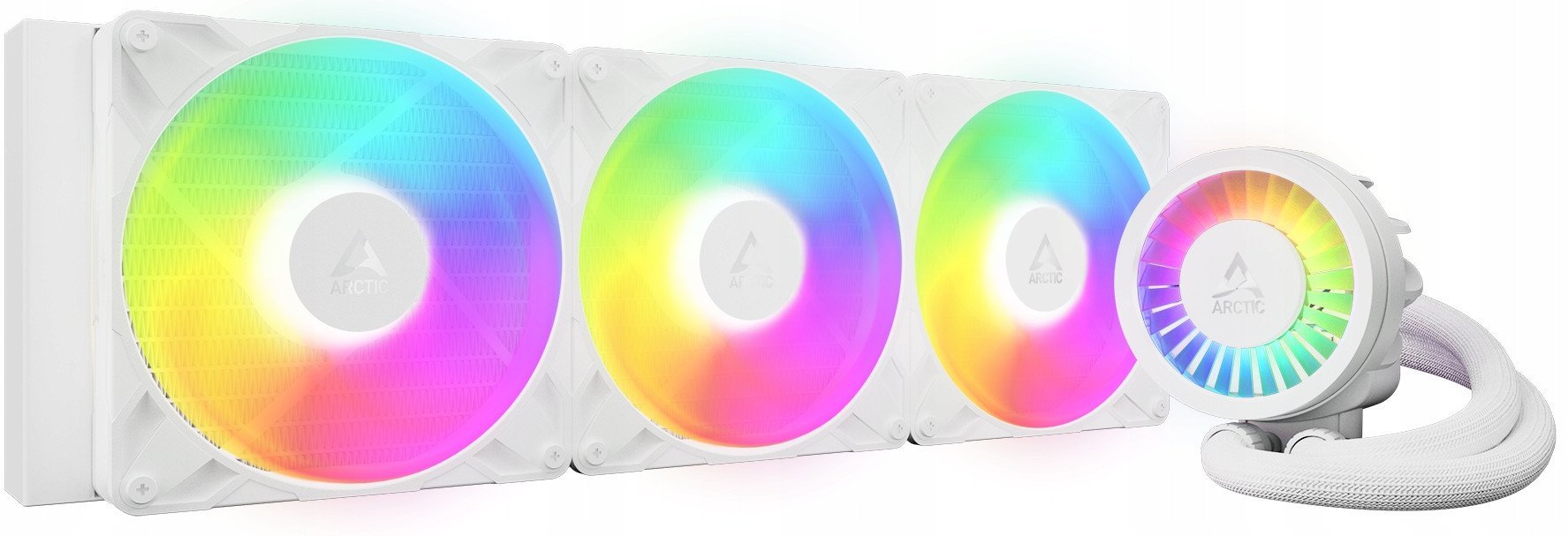 Chłodzenie wodne Arctic Liquid Freezer III Pro 420 A-RGB Białe (ACFRE00189A)