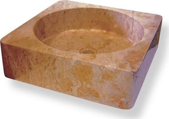 Umywalka INDERA Kamienna umywalka Handwash Yellow