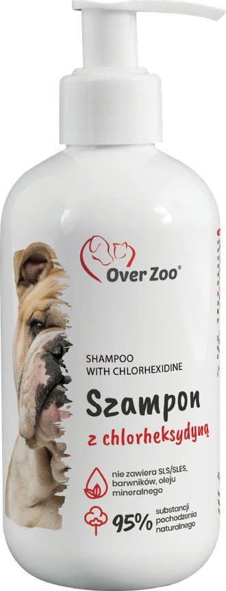 Over Zoo OVER ZOO Szampon z chlorheksydyną 250ml