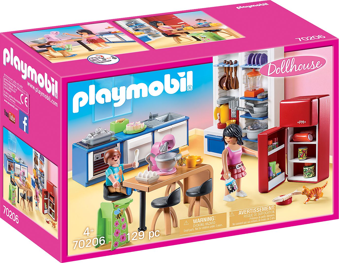 Playmobil Rodzinna kuchnia (70206)
