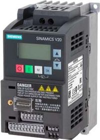 Siemens Falownik Uwe=230V Uwy=3x230V 0,55kW Sinamics V20 (6SL3210-5BB15-5UV1)
