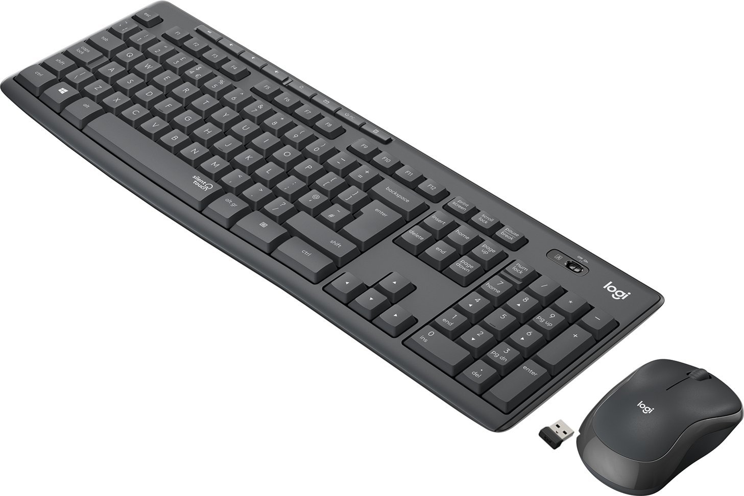 Klawiatura + mysz Logitech MK295 Silent Wireless Combo (920-009797)