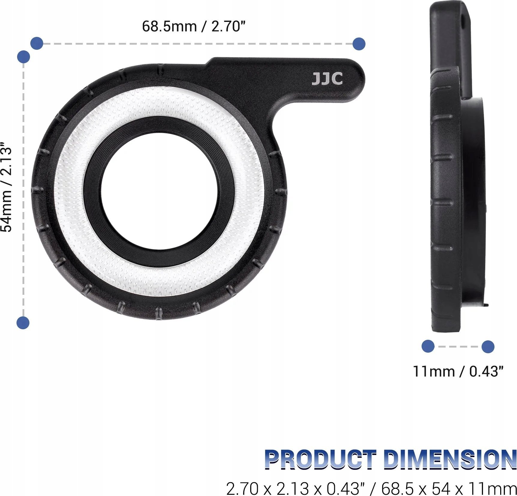 Lampa pierścieniowa JJC Pierścień Makro Światło Z Lampa Błysk Olympus Tg-7 Tg-6 Tg-5 Tg-4 Tg-3 Tg-2 / Mrl-tg1