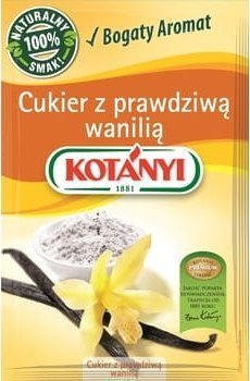 KOTANYI Cukier z prawdziwą wanilią 10g