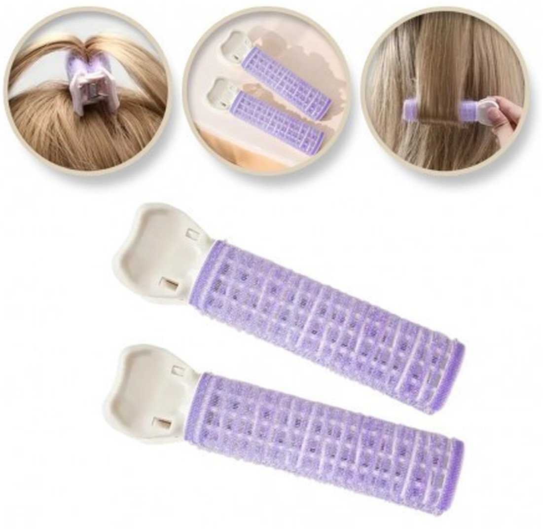 Ecarla Lokówki spinki do stylizacji włosów ak08 1 op.-2 szt.