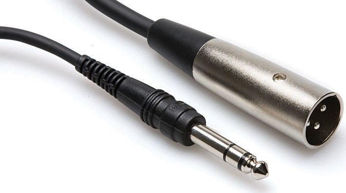 Kabel Hosa Jack 6.3mm - XLR 1.5m czarny (STX-105M)
