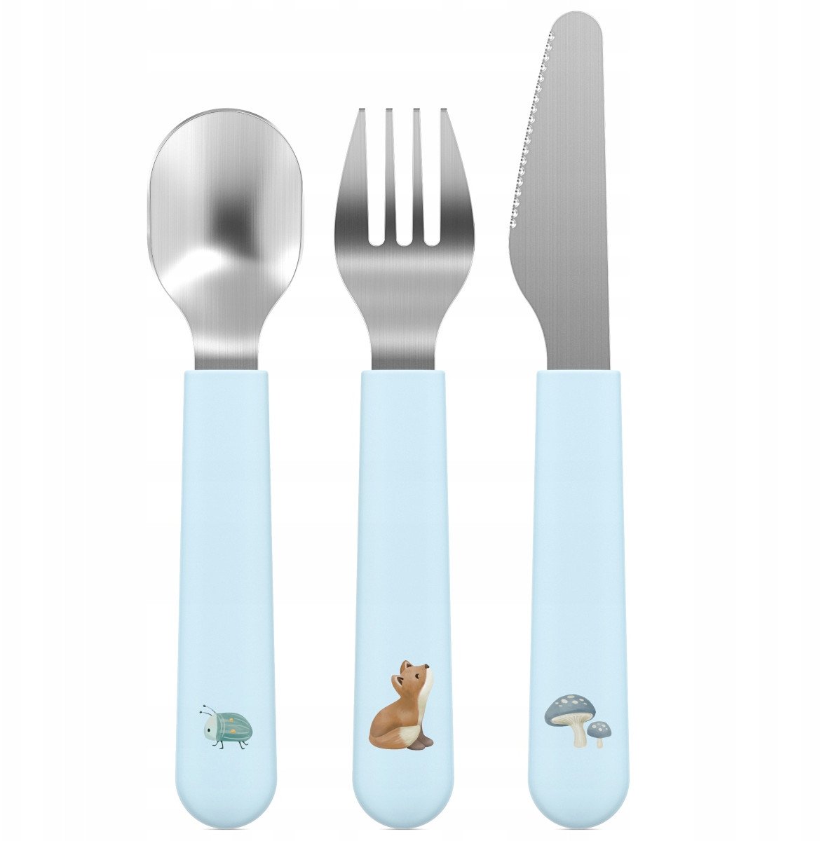 SZTUĆCE DZIECIĘCE 3-SZT. MIO FOREST FRIENDS 108033065408