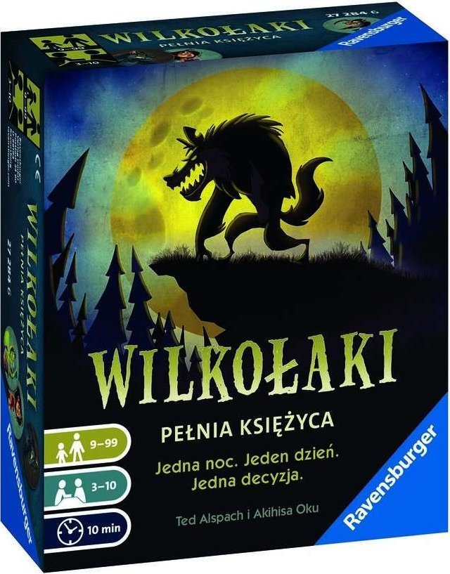 Ravensburger Towarzyska gra karciana Wilkołaki Pełnia Księżyca