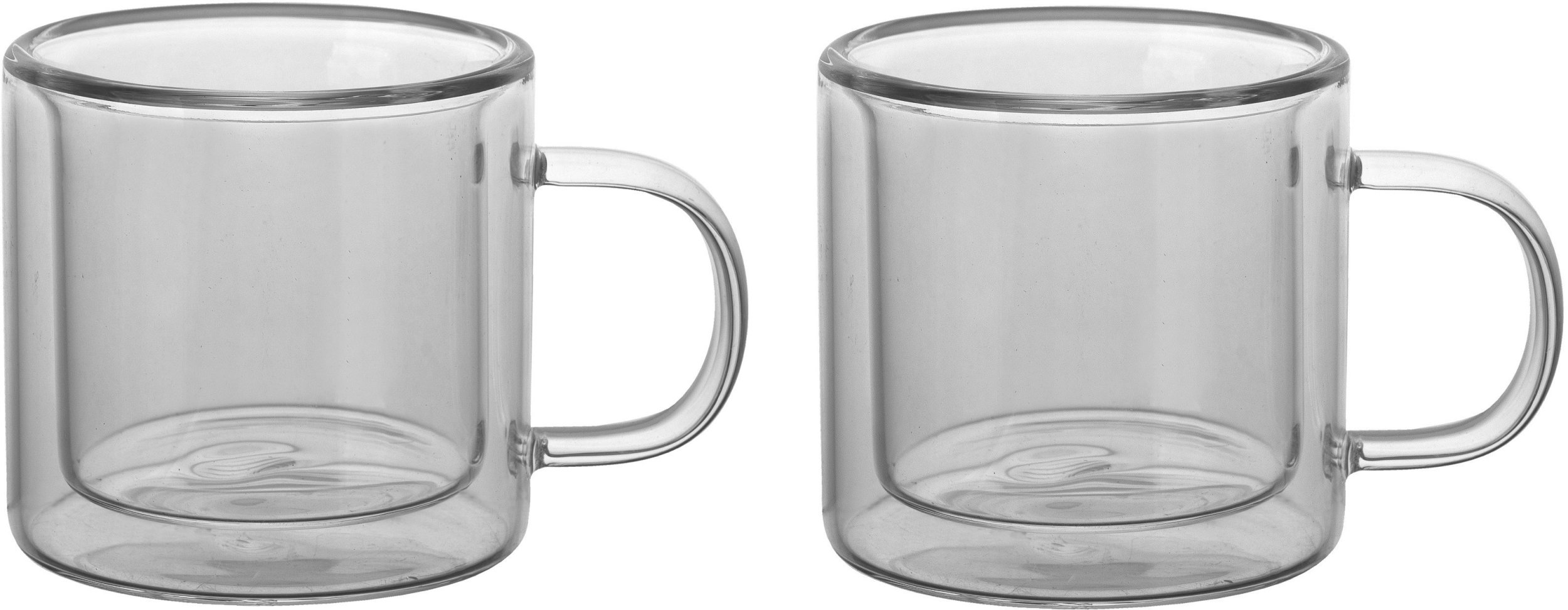 Komplet 2 kubków termicznych 215 ml z podwójną ścianką