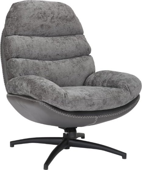 Signal Fotel tapicerowany GISELLE szary