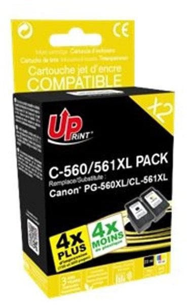 UPrint Canon Pack 560561XL 22 ml (Bk) + 18 ml (Cl) PG-560XLCL-561XL