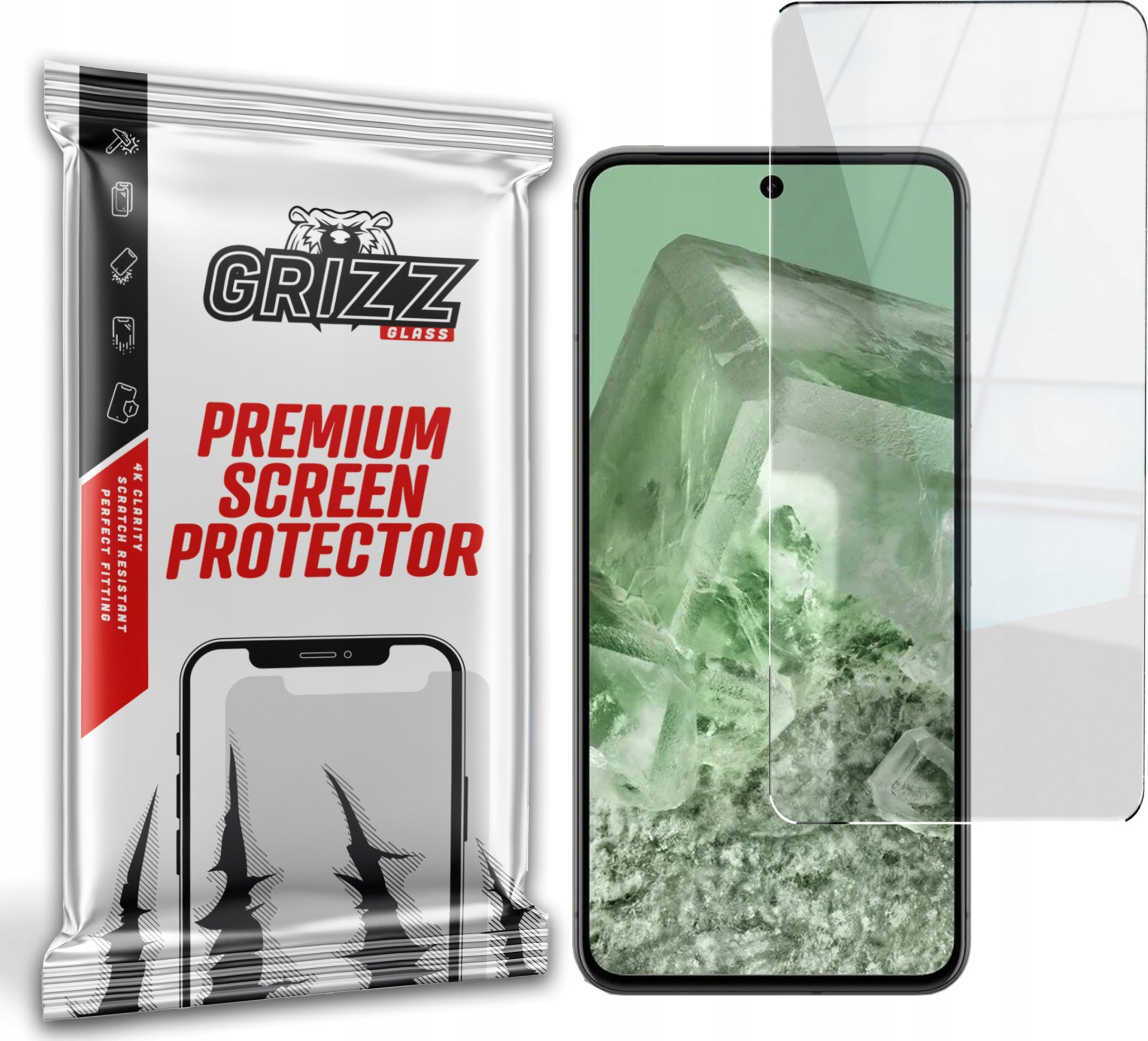 GrizzGlass Szkło hybrydowe HybridGlass do Google Pixel 8