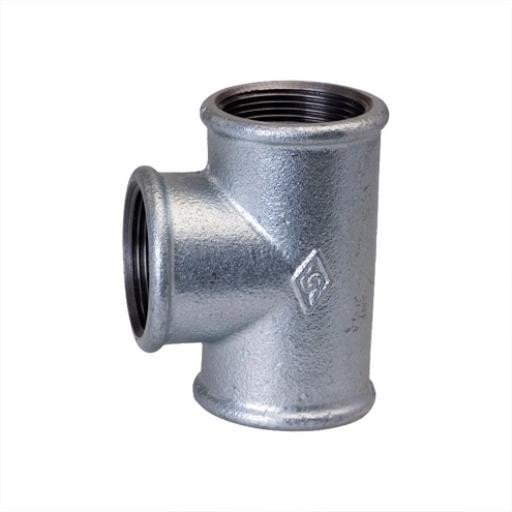 PIPE TEE 3/4 ZN V