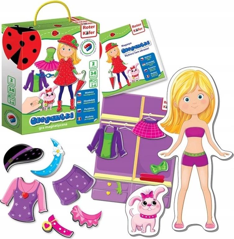 Roter Kafer GRA MAGNETYCZNA ELEGANTKI 4010-01