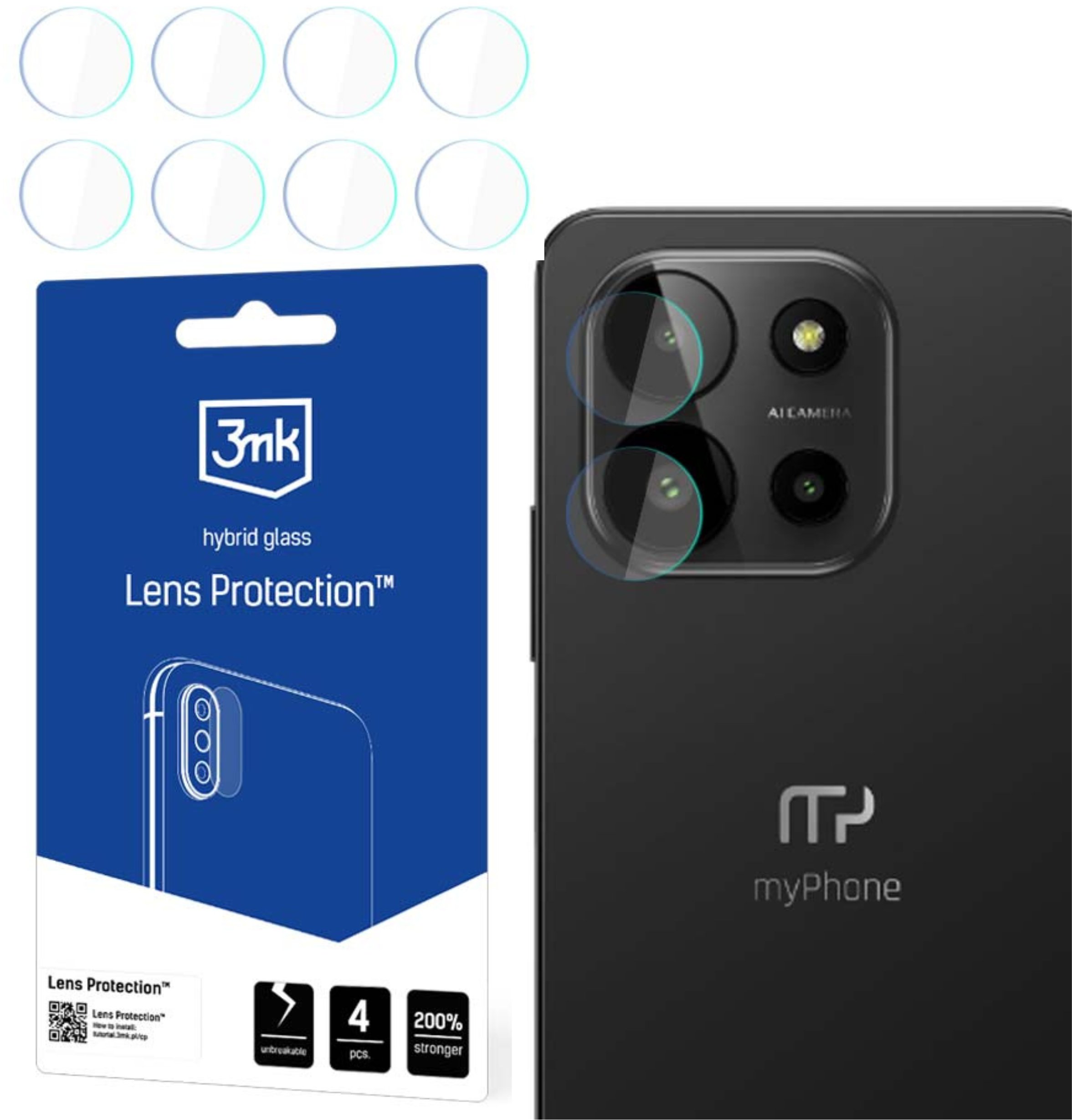 MYPHONE N23 5G - 3MK LENS PROTECTION